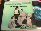 WAYNE RANEY - COUNTRY AND WESTERN - PARLOPHONE  EP - ROCKABILLY