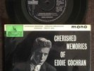 EP  EDDIE COCHRAN CHERISHED MEMORIES ORIGINAL UK LIBERTY 2123 MONO