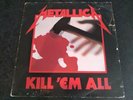 METALLICA - Kill 'em all - Vinyl LP Record used
