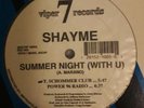 SHAYME / SUMMER NIGHT ( WITH U )  12-INCH  VG++  RARE FREESTYLE