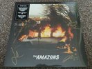 THE AMAZONS - S/T Debut(UK 2017 SEALED SIGNED CLEAR VINYL ALBUM / MINT )