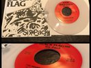 BLACK FLAG Six Pack 7” White Marble ssT HC punk Raymond Pettibon circle jerks