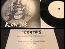 THE CRAMPS Blow Job 7” 86’ White Label punk goth Lux Interior Poison Ivy