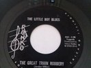 RARE GARAGE FUZZ PSYCH 45 RECORD LITTLE BOY BLUES GREAT TRAIN ROBBERY RONKO