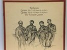 Beethoven String Quartets 3 & 4 Budapest Quartet 6 eye LP