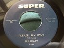 Hear Rare Teen Bopper ish 45 : Bill Haney   You Don't Care About Me    Super 004