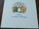 Queen Night At The Opera Dutch White Vinyl Wax LP Holland 1975 EX Freddy Mercury