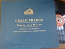 ALFRED CORTOT - JACQUES THIBAUD / FRANCK / HMV