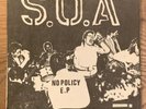 State Of Alert S.O.A. ‘No Policy’ 2nd Press 7” EP Dischord Rollins Black Flag