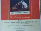 HMV JBLP 1028 Brahms Double Concerto GIOCONDA DE VITO & BALDOVINO-Violin SA EX