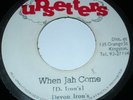 DEVON IRONS When Jah Come 1976 UPSETTERS JAMAICA 1st Press  SUPER RARE