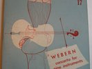 ANTON WEBERN Concerto for Nine Instruments LP DIAL 17 DSM