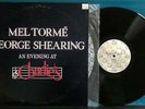 MEL TORME + GEORGE SHEARING AN EVENING AT CHARLIE'S SIGNED 1984 QUIEX JAZZ LP