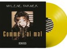 MAXI 45T COULEUR  MYLENE FARMER COLLECTOR Comme J Ai Mal Jaune Neuf Et Scellé