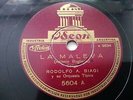 RODOLFO BIAGI Odeon 5604 TANGO 78rpm LA MALEVA / ALMA DE BOHEMIO EX-