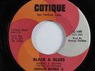 Latin Soul 45 CHOLLO RIVERA & LATIN SOUL DRIVES Black & Blues COTIQUE VG+ HEAR