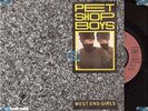 PET SHOP BOYS WEST END GIRLS france french 45T 7