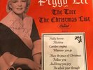 Signed Never Played peggy Lee Christmas 45 the Tree the Christmas List