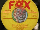 HEAR Lucky Lee Larados 45 Bad Guitar Man/Now The Parting Begins FOX doo wop R&B
