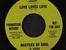 MASTERS OF SOUL: Please Wait For Me / Love Loves Love 45 (dj, clean VG-, Sweet