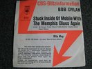 Bob Dylan-Stuck Inside of Mobile with The Memphis Blues Again 7 PS-Musterplatte