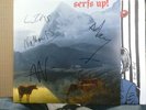 FAT WHITE FAMILY SERFS UP  VERY RARE FULLY SIGNED LTD INDIE GOLD VINYL & POSTER