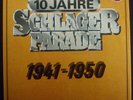 10-LP-Box 10 JAHRE SCHLAGERPARADE - 1941-1950