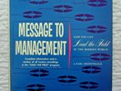 Earl Nightingale Message To Managment lp, 1961, RARE,EXC. COND,BOTH INSERTS TOO