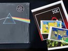 PINK FLOYD DARK SIDE OF THE MOON 1973 2 STICKERS POSTERS SMAS 1163 EX LP SHRINK