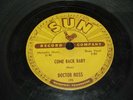 blues 78 Doctor Ross - come back baby     rare blues    sun 193  LISTEN