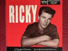 RICKY NELSON 45 EP RECORD VERVE EPV 5048 1957 1ST EP NM