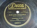 Andrews Sisters - DECCA 18636 - Rum And Coca-Cola