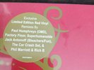 Erasure - The Violet Flame Remixes. Red Vinyl RSD 12
