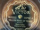 Victor 23792 Gene Autry YELLOW ROSE OF TEXAS  1933 country 78 rpm EE-  rare