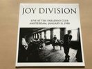 Joy division  Live At The Paradiso Club lp lively youth lvy516
