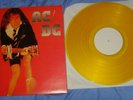 AC/DC FIRE ENGIN BUDAPEST 22.8.91  A VERY RARE YELLOW VYNAL  LP