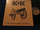 AC/DC FOR THOSE ABOUT TO ROCK WE SALUTE YOU 1981 ATLANTIC EX/NM