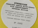 TRANSIENT RANDOM CLEAR VINYL 3 LP & POSTER & DL. All Sealed Stereolab No.2302