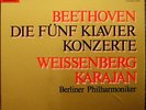 4er-Box BEETHOVEN Die fünf Klavierkonzerte - WEISSENBERG - KARAJAN - NM - quadro