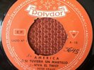 MINA/PETER KRAUS CHILE RARE SPLIT EP POLYDOR 45 RPM EX
