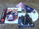 AC DC Paris in flame LP Live Paris 79 pochette int Vynil couleur + tourbook