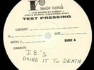 The J.B.s Doing It To Death TEST PRESSING rainbo records Vinyl LP