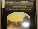 Francescatti/Bernstein/Ormandy SIBELIUS/WALTON Concertos - CBS MP 38770 SEALED
