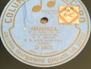 78 rpm - Cello solo W H SQUIRE - Tarantella - Chansonette - COLUMBIA D 140