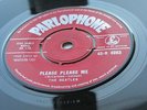 THE BEATLES 1963 UK 45 PLEASE PLEASE ME  RED LABEL  PARLOPHONE LABEL EXCELLENT +