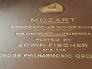 MOZART CONCERTO IN D MINOR FOR PIANO & ORCH EDWIN FISCHER HMV DB2118-21