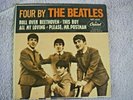 Four By The Beatles Capitol EAP 1-1212 Very Nicer Condition Very Clean One Split