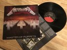 Metallica Master Of Puppets Vinyl LP Original Elektra Press 60439-1 VG