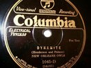 New Orleans Owls-Viva-Tonal Columbia 1045-D Dynamite (1926 beauty )
