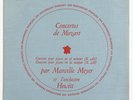 DF 37 MARCELLE MEYER Mozart piano concertos french discophiles français FD LP